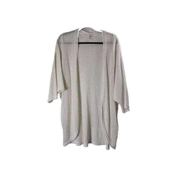 Womens Size Large Open Knit Dolman Sleeve Fairy Lightweight Made in USA - Picture 1 of 8